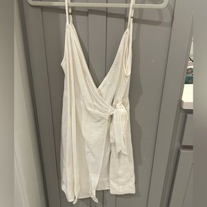 Show Me Your Mumu - White Mini Dress (Size M)